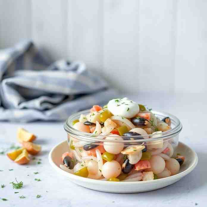 Danish Krabbesalat - Easy Seafood Salad Recipe